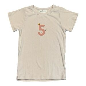 Tiny Victories Pink Number 5 T-Shirt